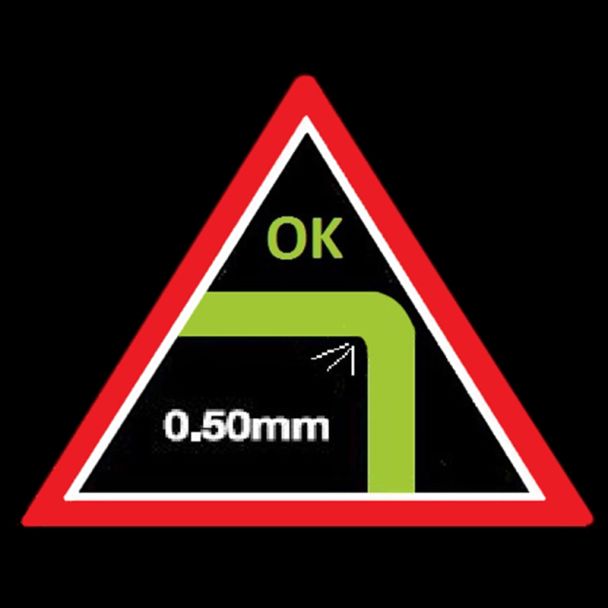 Helixon-S 3.5 Metre Wire Rope Fall Arrest Width Instructions