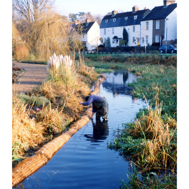 Coir Log Erosion Control