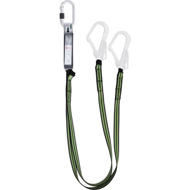 HOPE - Forked energy absorbing webbing lanyard suitability