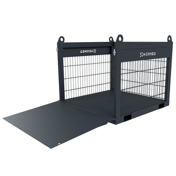 Heavy Duty Crane Liftable Goods Cage