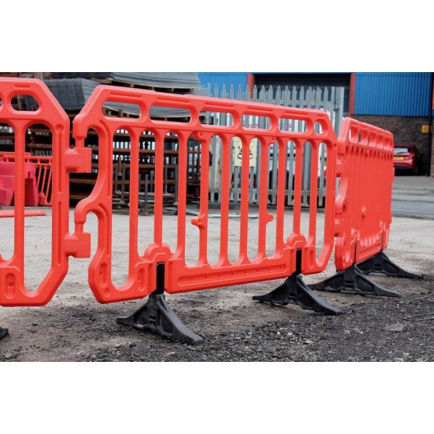 Plastic Orange Safety Barrier