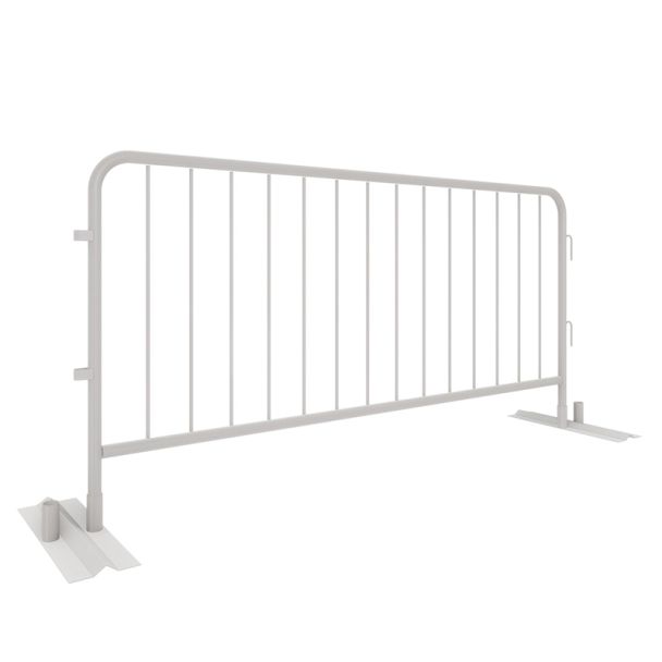 White Crowd Barrier