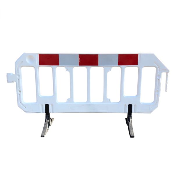 White Chapter 8 Road Barrier