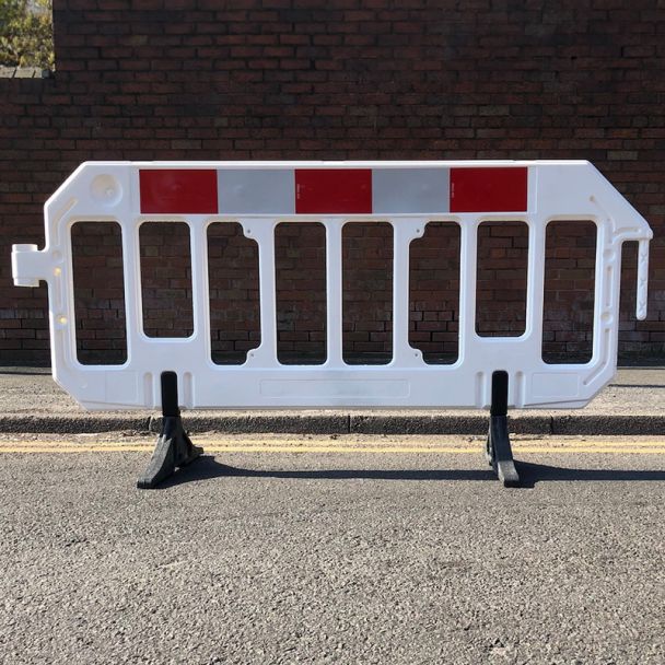 White Road Barriers