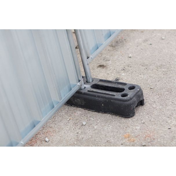Portable Steel Fence & Rubber Feet