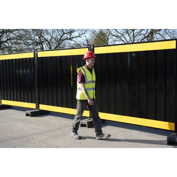 Steel Hoarding Fence Panels