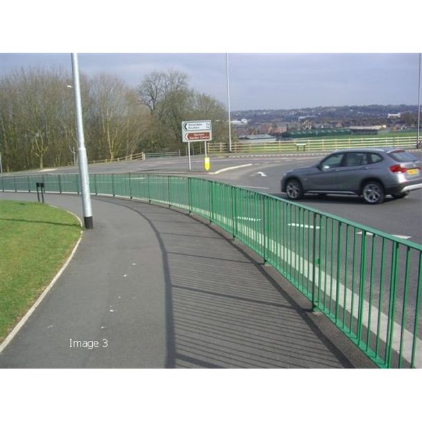 Roadway Pedestrian Railings