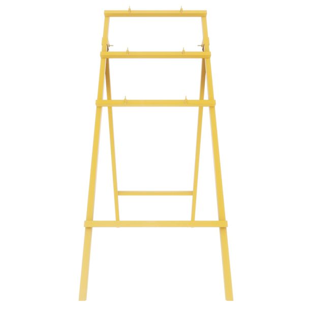 Yellow Mini Quick Fit Sign Metal Frame