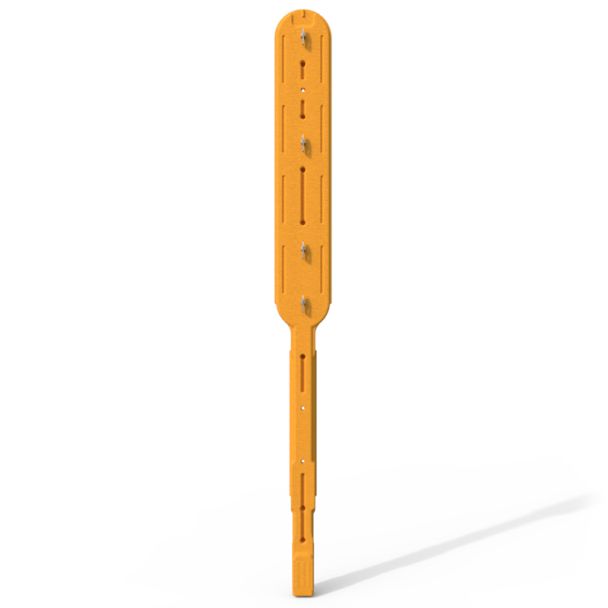 Urban Sign System Yellow Post