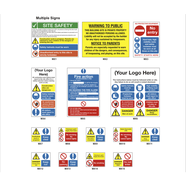 Site Safety Signs