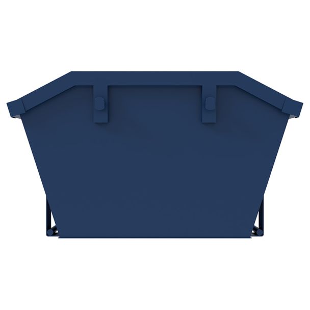 2 Yard Small Builders Skip - Open - Chain Lift