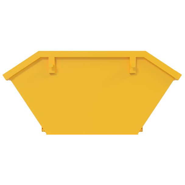 4 Yard Small Builders Skip - Open - Chain Lift
