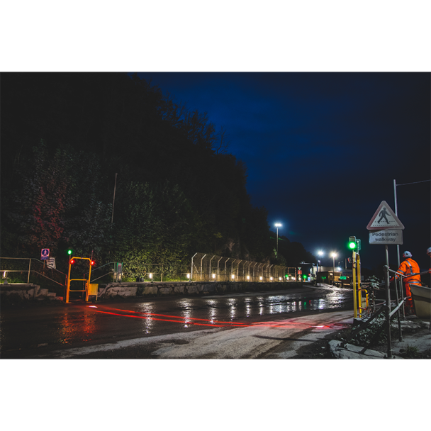 Illuminated Safety Walkway