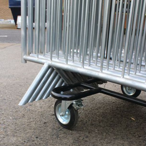 Crowd Control Barrier Stillage Wheels