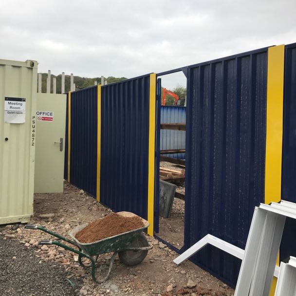 Steel Hoarding Pedestrian Door