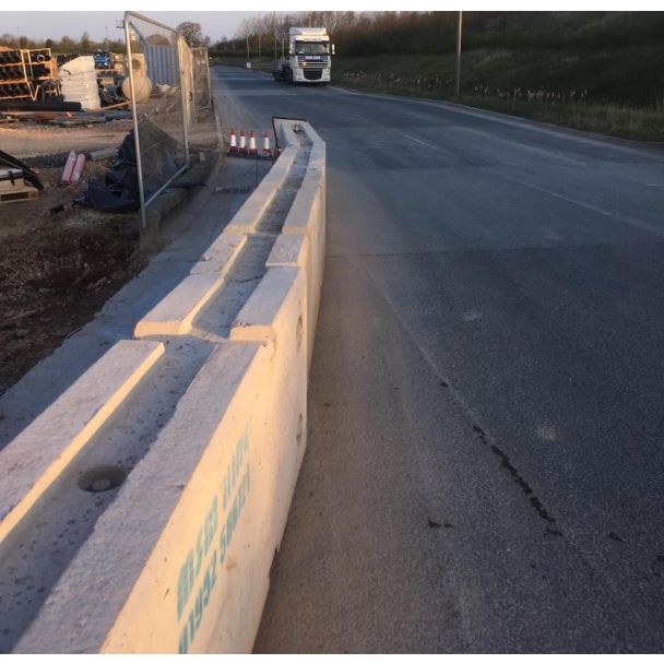 Temporary Concrete Traffic Barrier