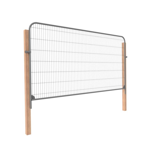 Tree Protection Fencing – Timber Posts