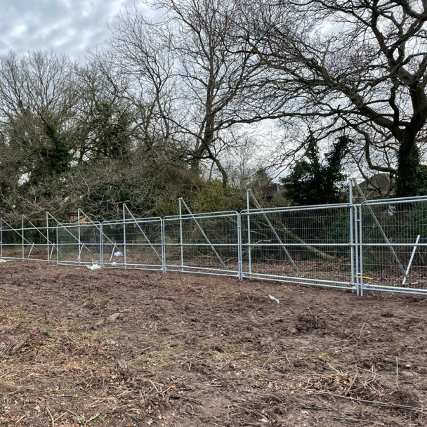 Tree Protection Fencing – Scaffolding Tube