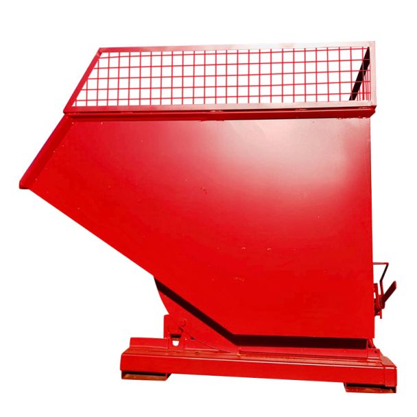 Advanced Forklift Self-Tipping Skips - Mesh Extension