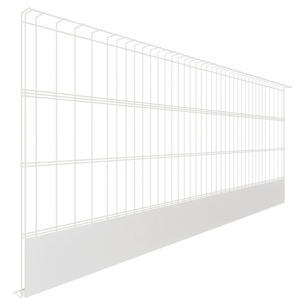 Scaffolding Edge Protection White