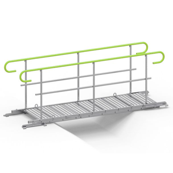 Modular Temporary Pedestrian Walkway Bridge