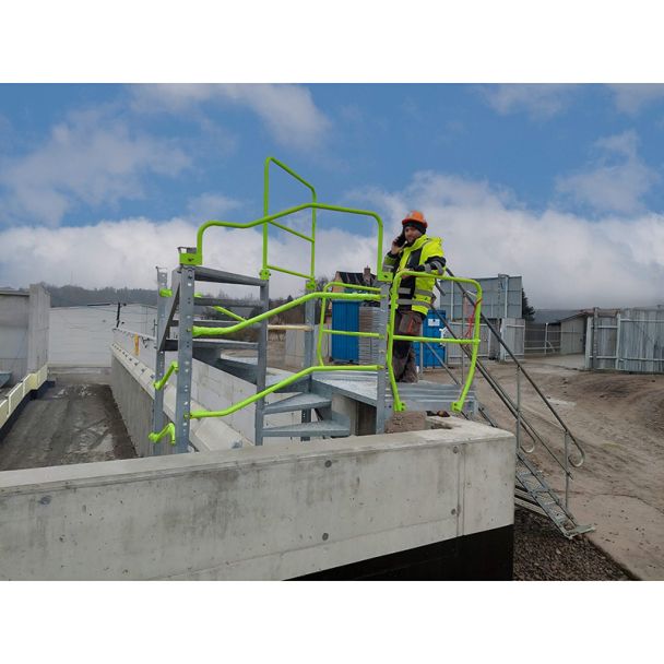 Temporary Construction Stairway