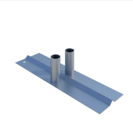 Flat Metal Feet - Crowd Barriers